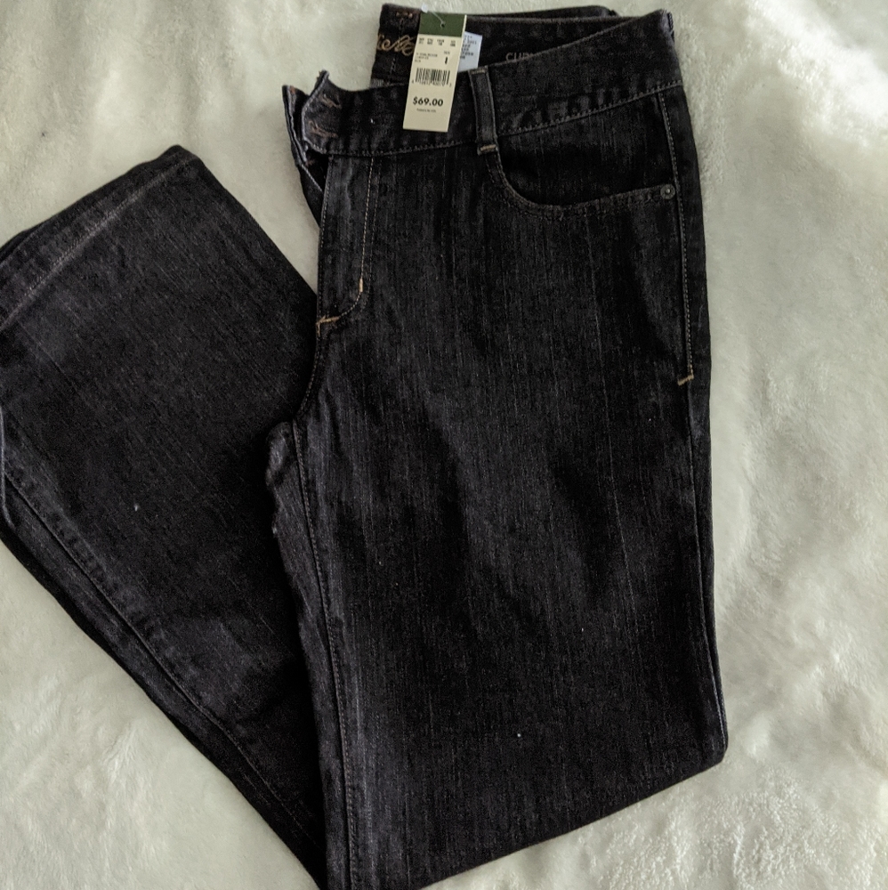 Eddie Bauer curvy size 8 jeans NWT
